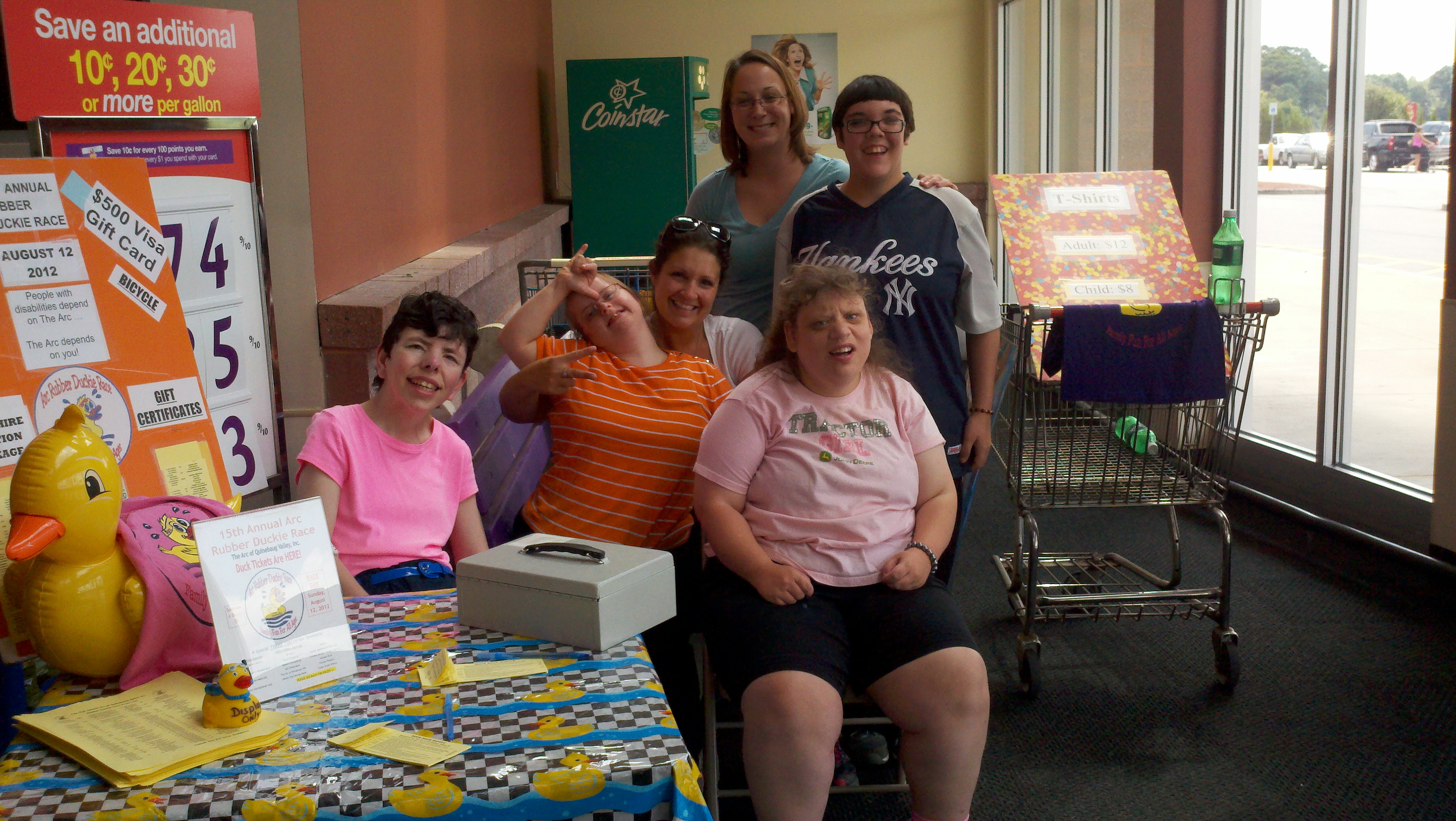 The Arc Quinebaug Valley Day Services Rubber Duck Race